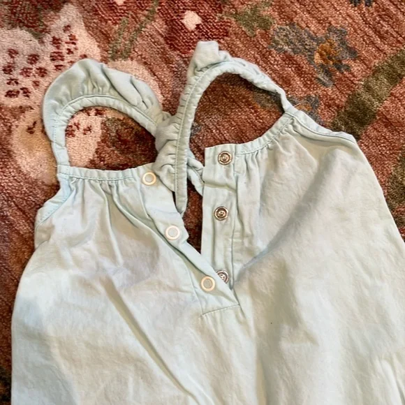 Zara Kids Soft Blue One Piece - Picture 2 of 4